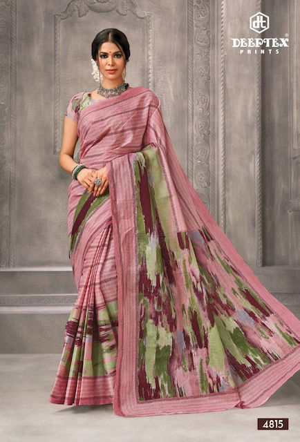 Mother India Vol 48 By Deeptex Daily Wear Sarees Catalog
